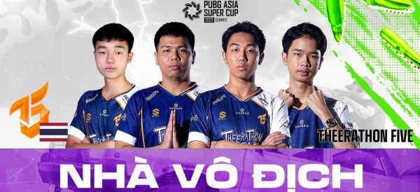 Theerathon Five Won Pubg Asia Super Cup Summer